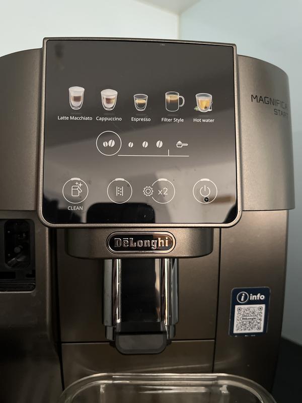 Magnifica Start Espresso Machine (Silver) with LatteCrema System