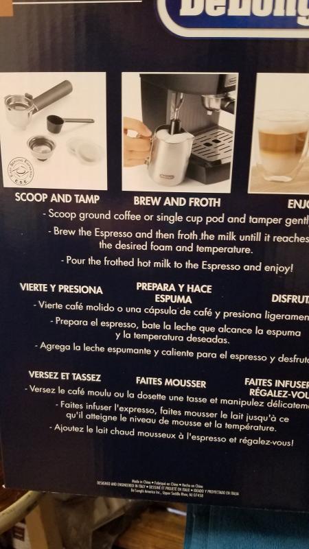 EC-155 Manual Espresso Machines | De'Longhi