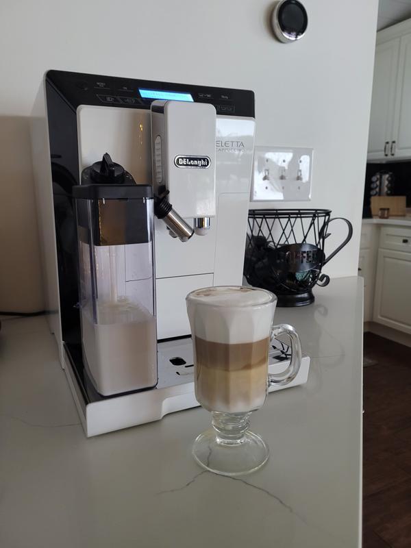 DēLonghi　ELETTA  CAPPUCCINO De'Longhi Eletta Cappuccino Espresso Machine Black