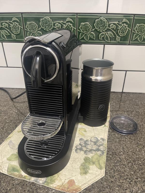 Nespresso CitiZ & Milk Espresso Machine by De'Longhi, Black (ECO