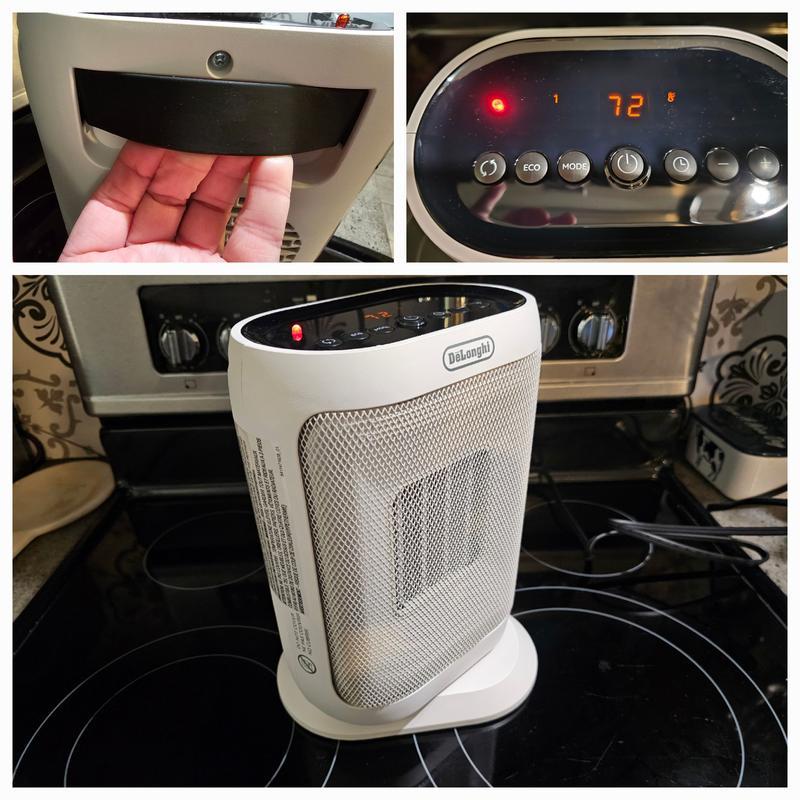 Ceramic Digital Desktop Heater HFX41K15L Ceramic & Fan