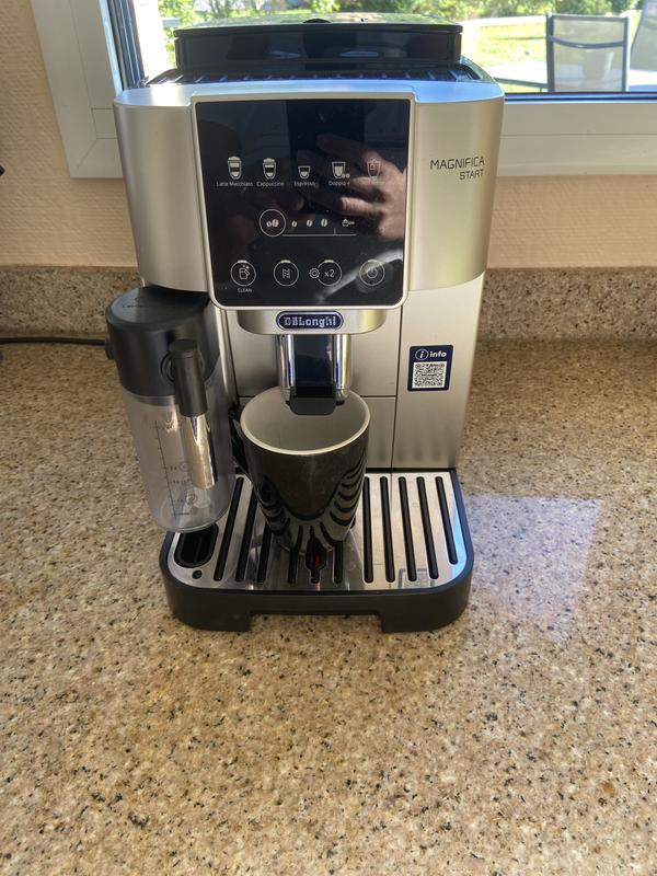 Magnifica Start Espresso Machine (Silver) with LatteCrema System