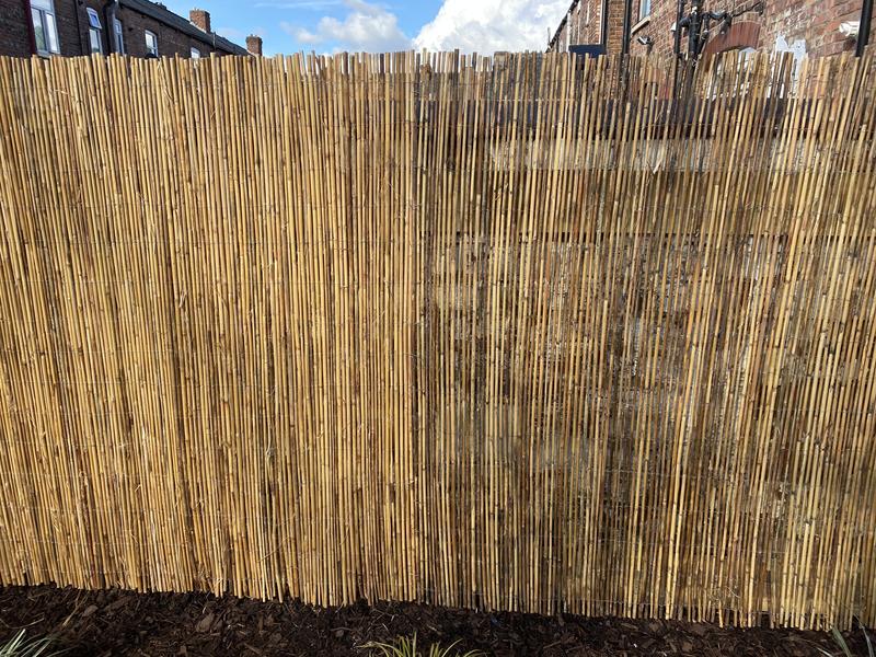 Bamboo Garden Screen H 1 5m W 3m Diy At B Q