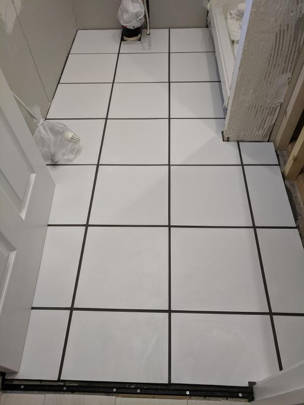 Unibond Ready To Use Floor Tile Adhesive Grout Grey 14 3kg