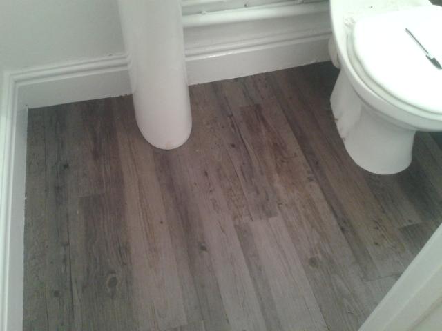 Colours Dark Grey Oak Effect Self Adhesive Vinyl Plank 0 97m