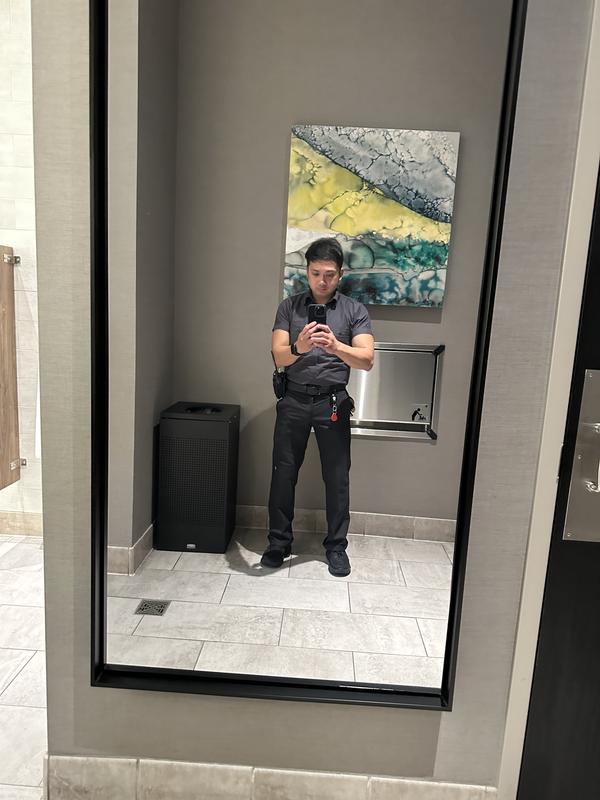 Stone washed and grey