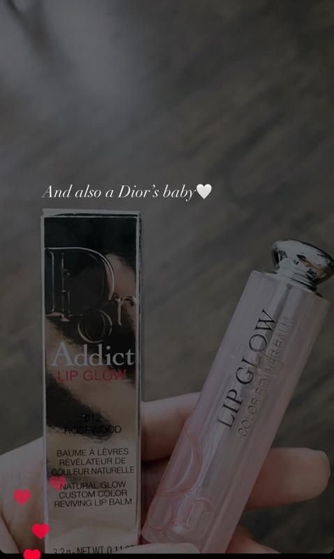 Christian Dior Addict Lip Glow Reviving Lip Balm #012 Rosewood