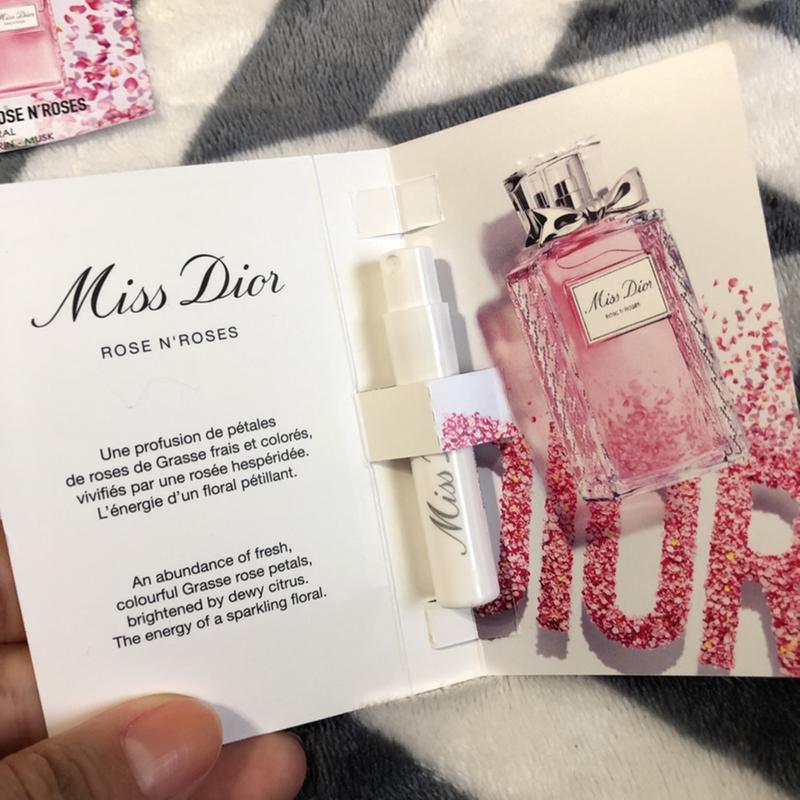 Dior rose outlet n roses sample