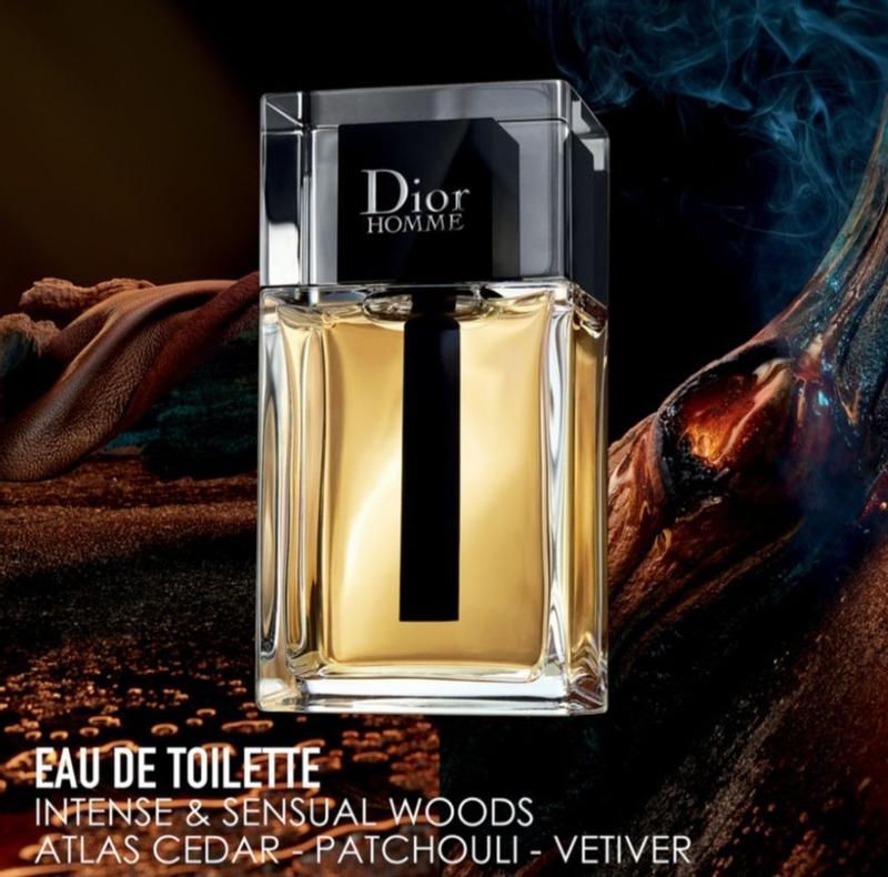 Dior Homme Eau de Toilette for Men Between Strength Sensuality