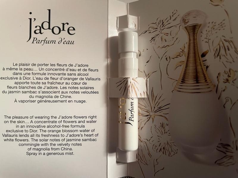 Jadore perfume ingredients on sale