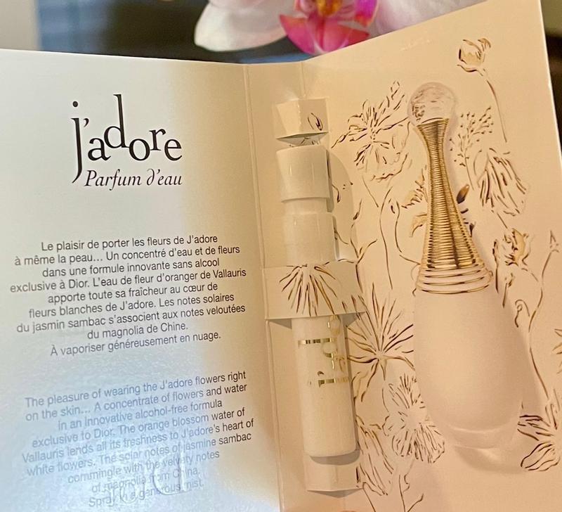 Dior jadore outlet notes