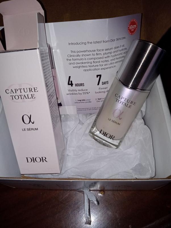 Capture Totale Le Sérum: Anti-aging Serum for Firmness, Plumpness and  Radiance