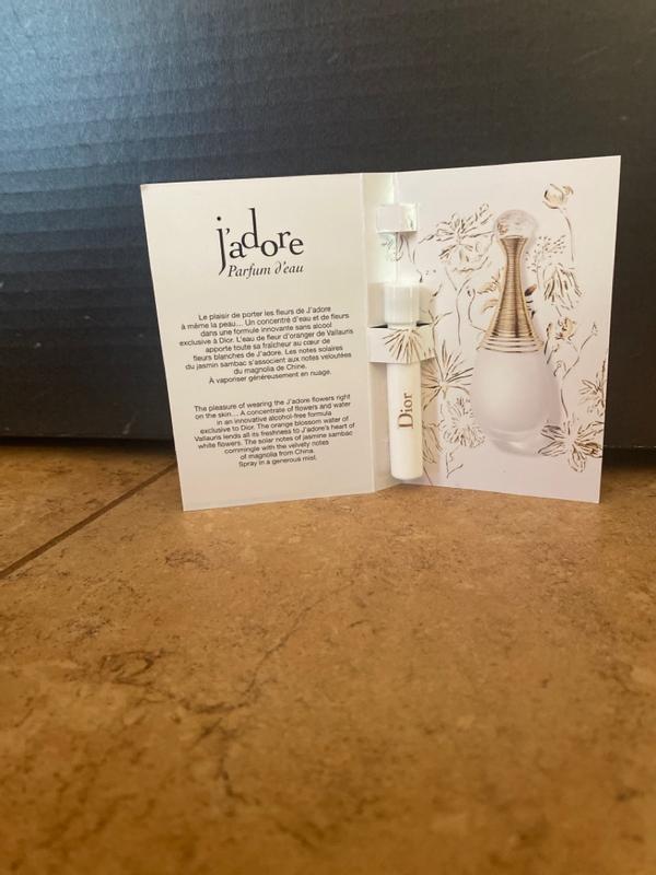 Dior jadore clearance notes