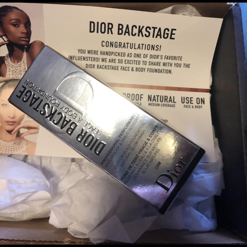 Dior backstage foundation outlet coverage