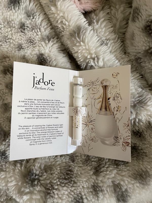 Dior jadore outlet notes