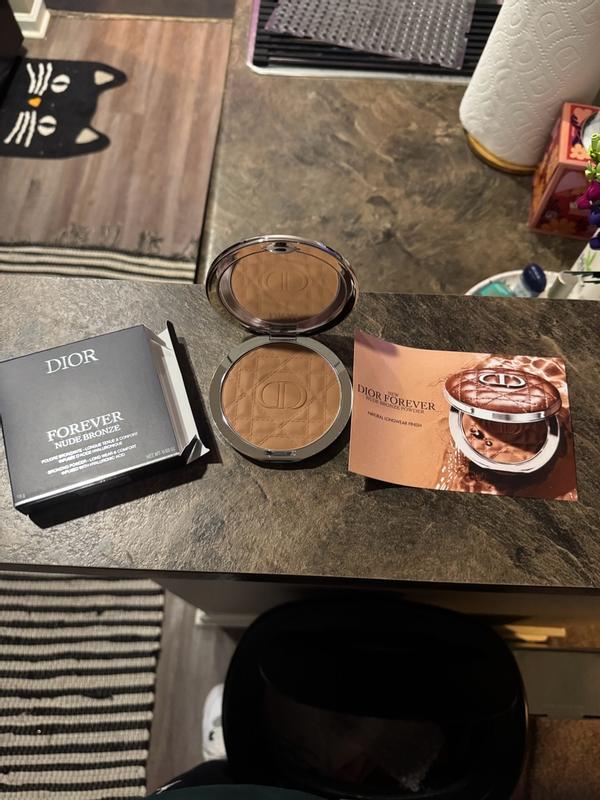 フェイスカラー Dior Forever Nude Bronze - large-format Powder Bronzer - Natural Glow or Matte: Forever Nude Bronze
