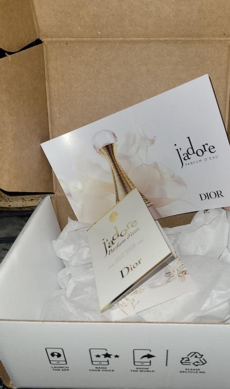 J'adore Parfum d'eau: Alcohol-Free Fragrance with Floral