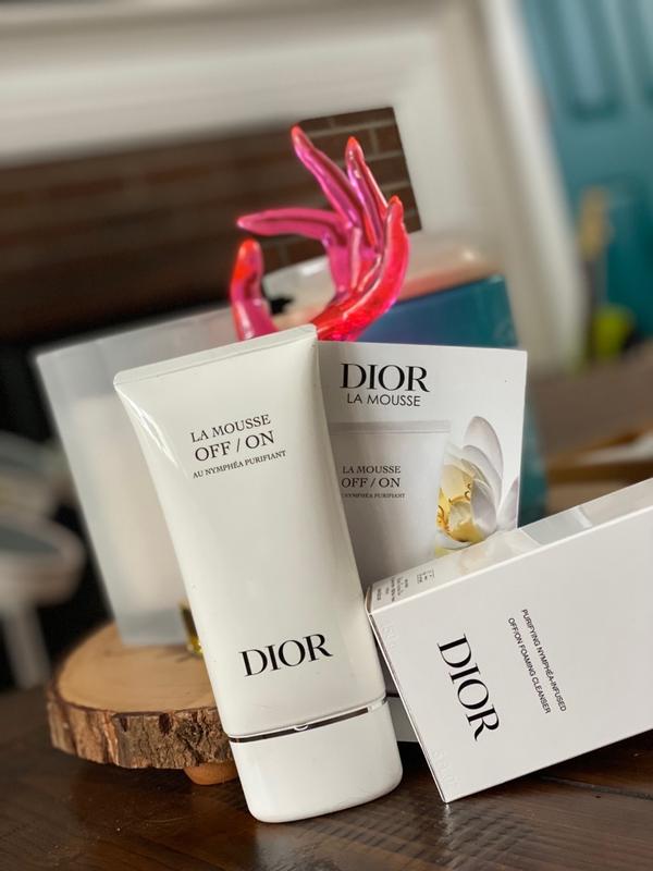 Dior shop foaming cleanser