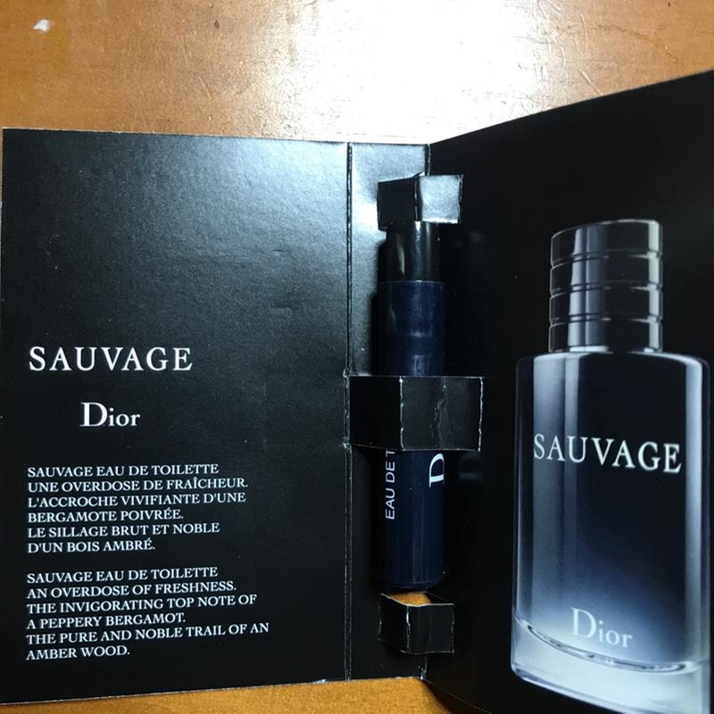 Franks  Sauvage by Dior - a light perfume