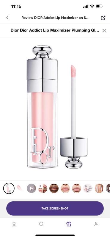 Dior dior addict clearance lip maximizer plumping gloss