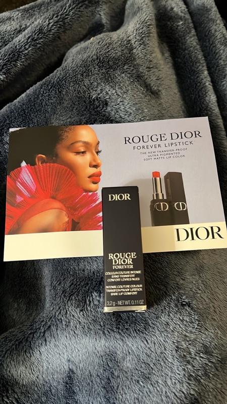 Give Rouge Dior Forever Transfer-Proof Lipstick for Holiday