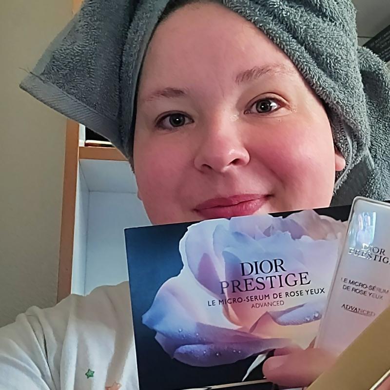 Dior prestige le micro serum de rose yeux sale