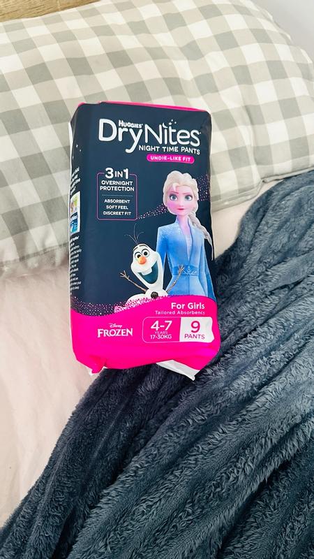 Buy DryNites Night Time Pants For Girls 4-7 Years (17-30kg) pack