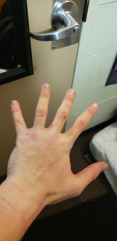 Photo submitted with review of product