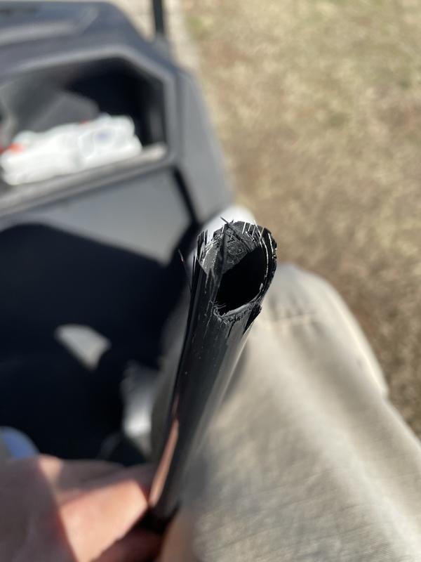 Photo submitted with review of product