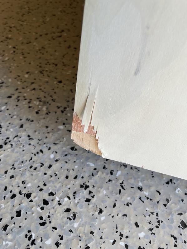 Photo submitted with review of product