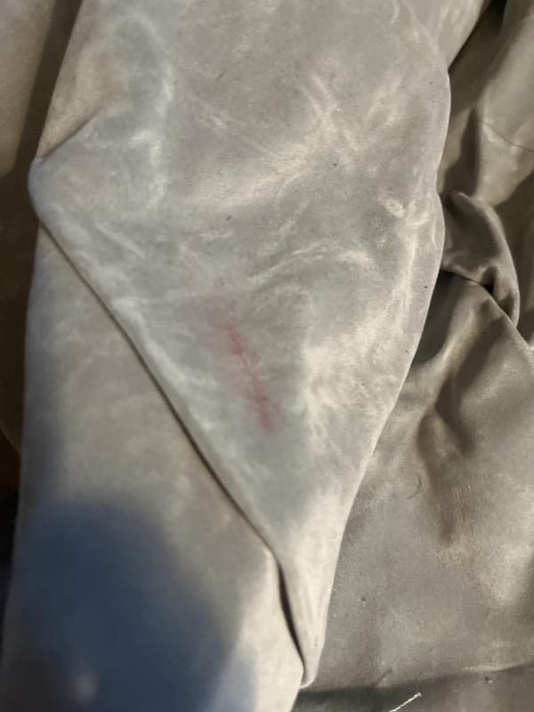 Photo submitted with review of product