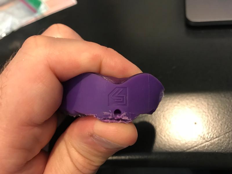 Photo submitted with review of product