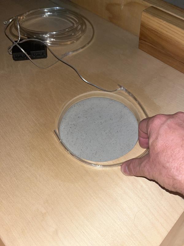 Photo submitted with review of product