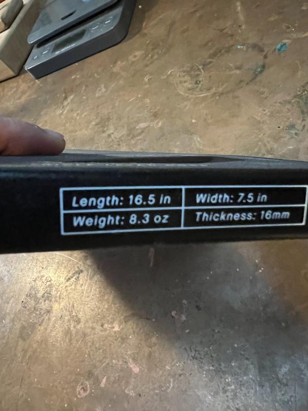 Photo submitted with review of product