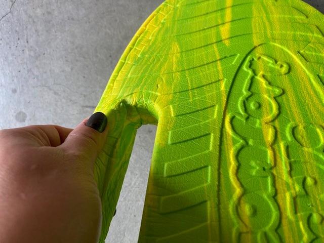 Photo submitted with review of product