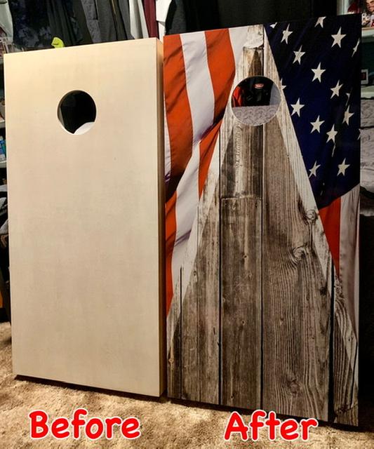 Photo submitted with review of product