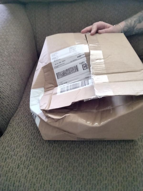 Photo submitted with review of product