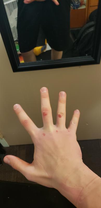 Photo submitted with review of product