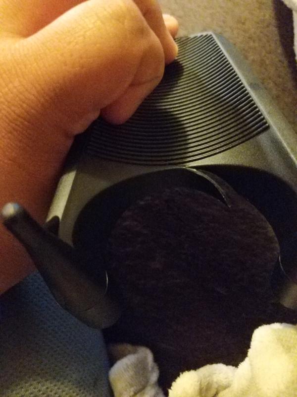 Photo submitted with review of product