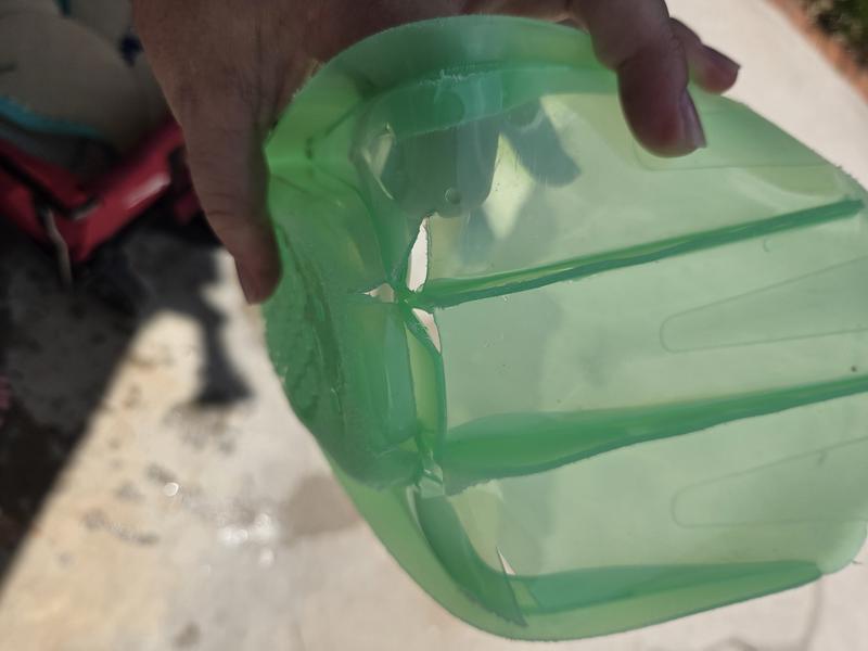 Photo submitted with review of product