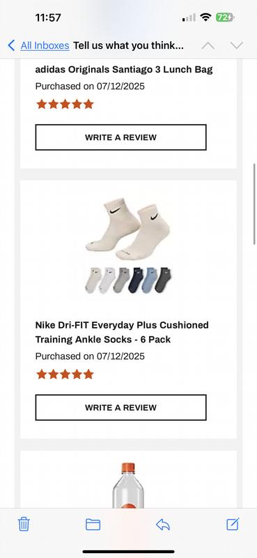 Photo submitted with review of product