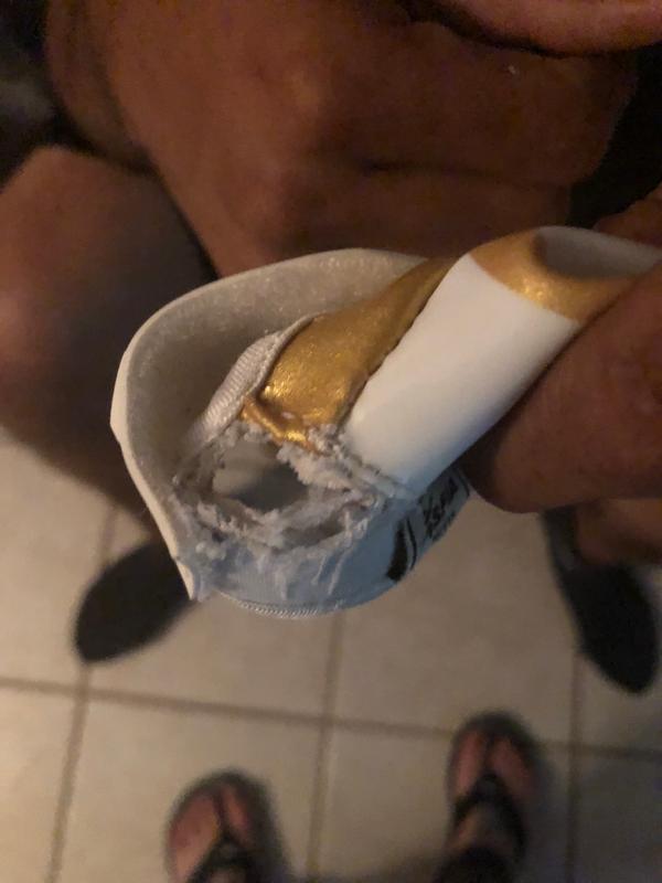 Photo submitted with review of product