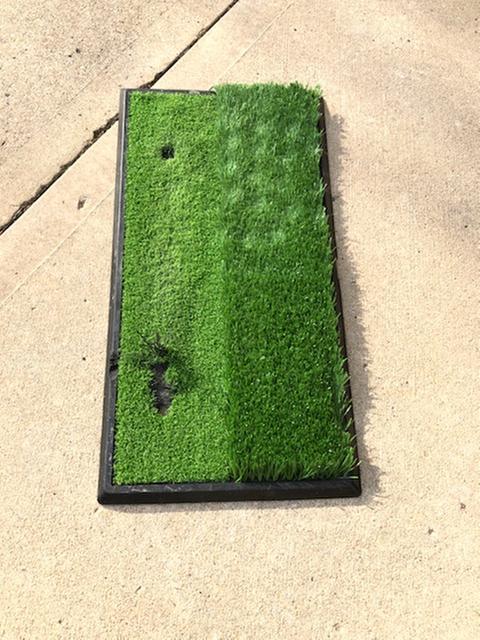 Photo submitted with review of product