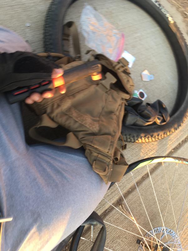 Photo submitted with review of product