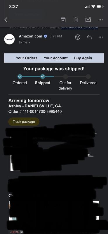 Photo submitted with review of product
