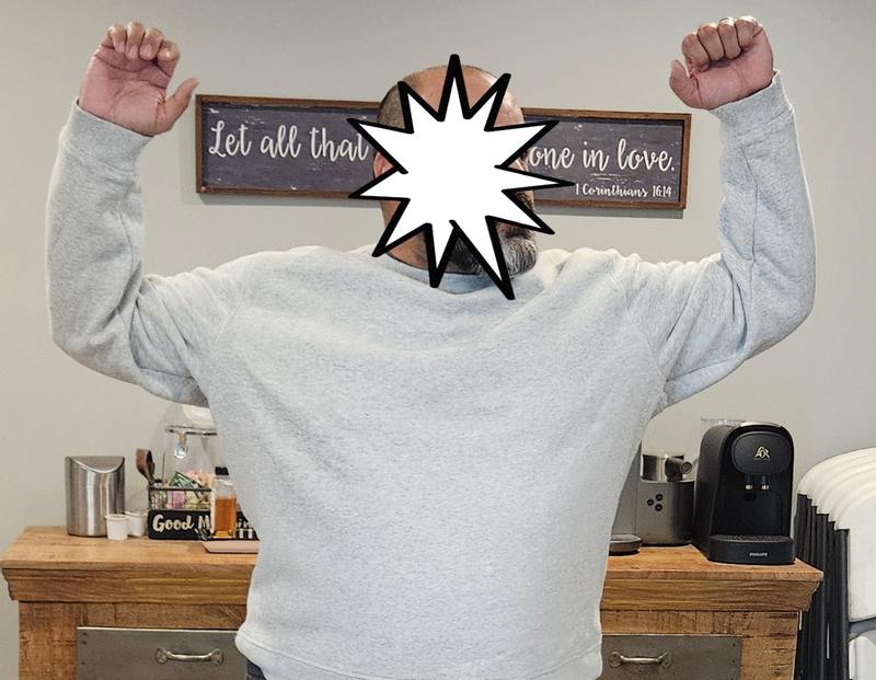 Photo submitted with review of product