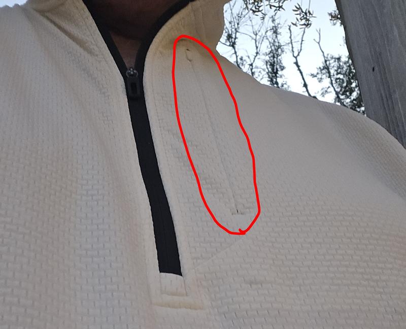 Photo submitted with review of product