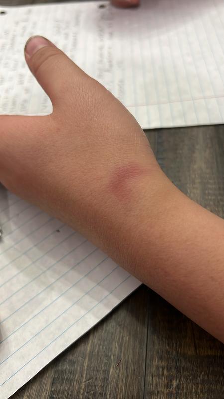 Photo submitted with review of product