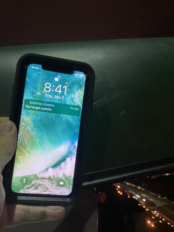 Photo submitted with review of product