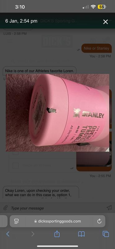 Photo submitted with review of product